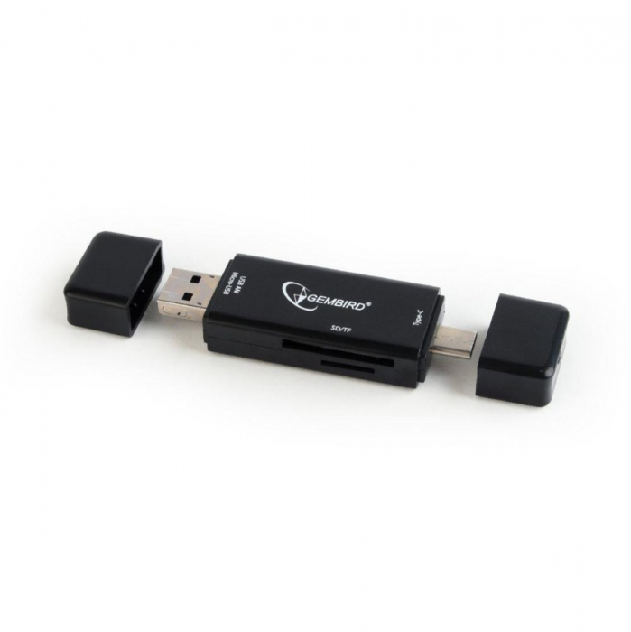 Cititor carduri CR3in1, OTG, cu USB 3.1 tip C si USB 2.0 cu microUSB [4]