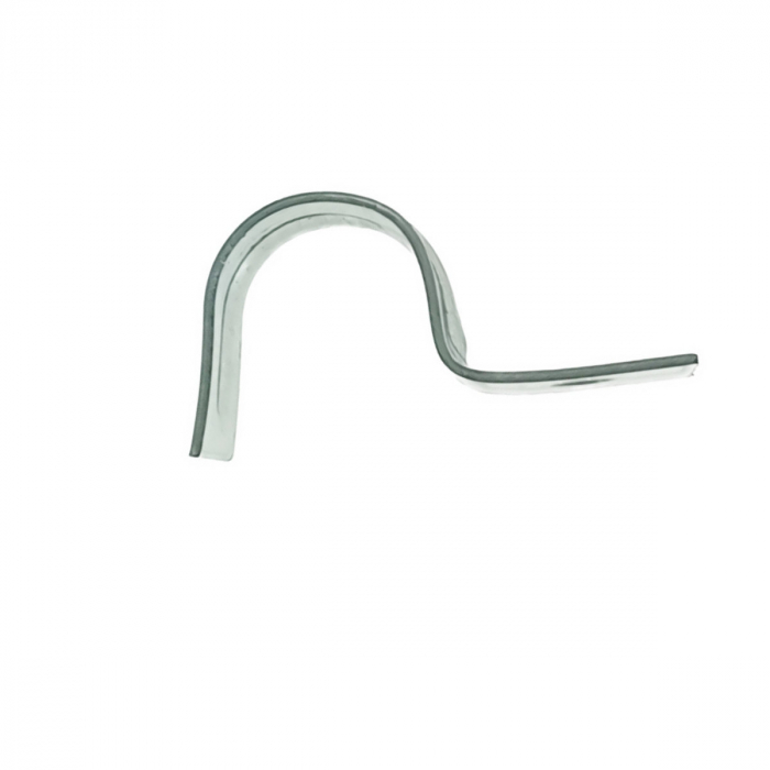Clema metalica pentru prindere cablu, diametru 17 mm, otel zincat galvanic, argintie [3]