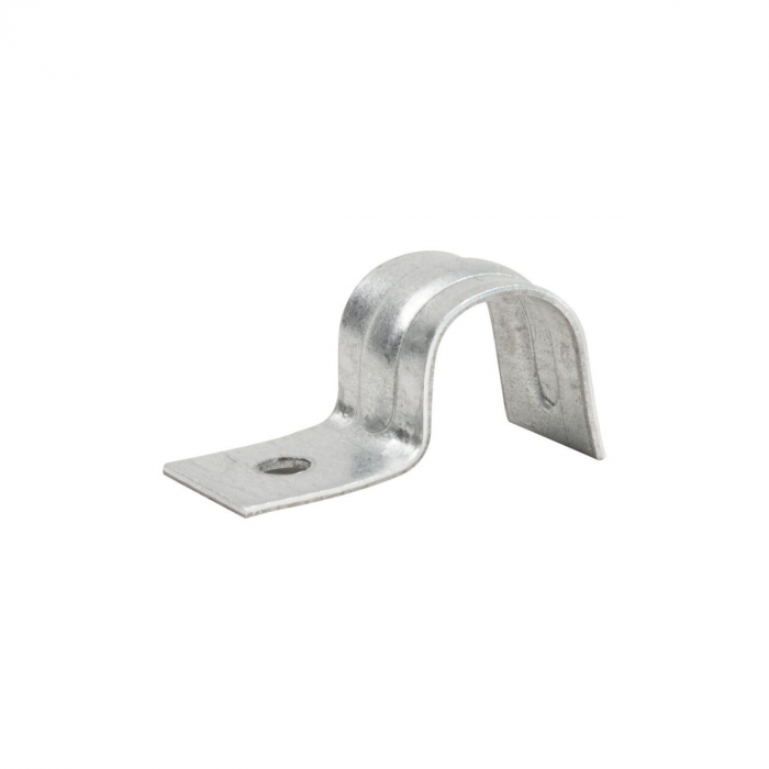 Clema metalica pentru prindere cablu, diametru 20 mm, otel zincat galvanic, argintie [1]