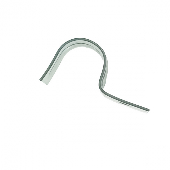 Clema metalica pentru prindere cablu, diametru 20 mm, otel zincat galvanic, argintie [3]