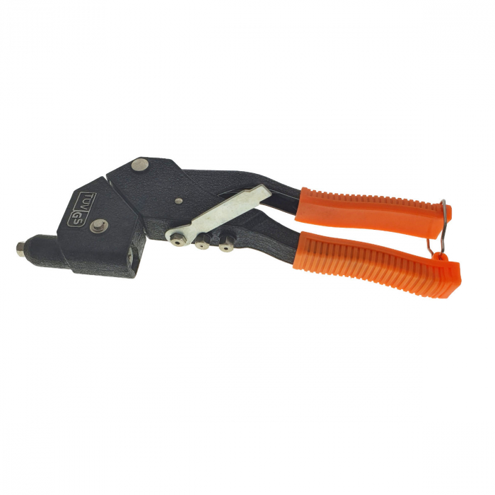 Cleste capsator pop nituri cu cap rotativ 360⁰, Soma Professional 10025, 4 capete, lungime 285mm, pentru nituri de 3mm - 4mm - 5mm [3]
