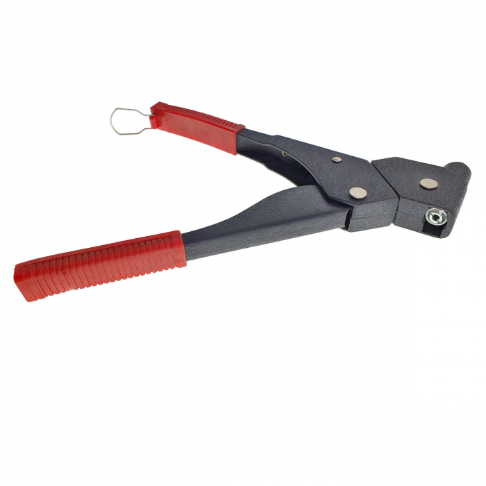 Cleste capsator pop nituri cu cap rotativ, 4 capete, lungime 295mm, pentru nituri de 3mm - 4mm - 5mm, manere izolate [6]