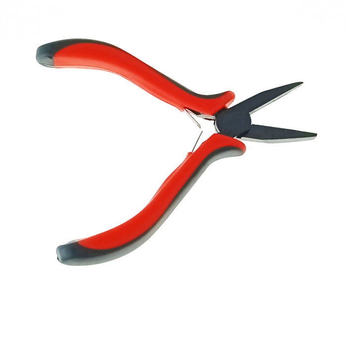 Cleste combinat, cu arc, Xtreme HY-21B 00563, 125mm, suprafata de prindere plana, rosu cu negru [3]