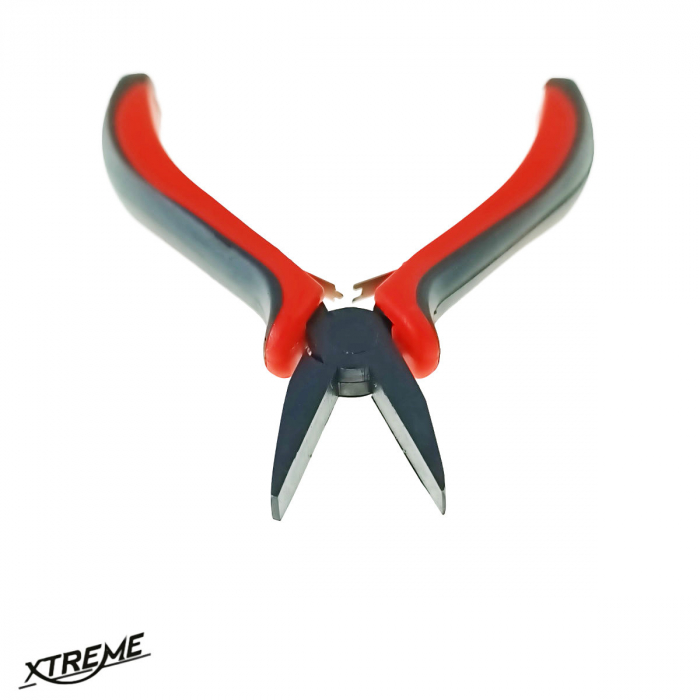 Cleste combinat, cu arc, Xtreme HY-21B 00563, 125mm, suprafata de prindere plana, rosu cu negru [2]