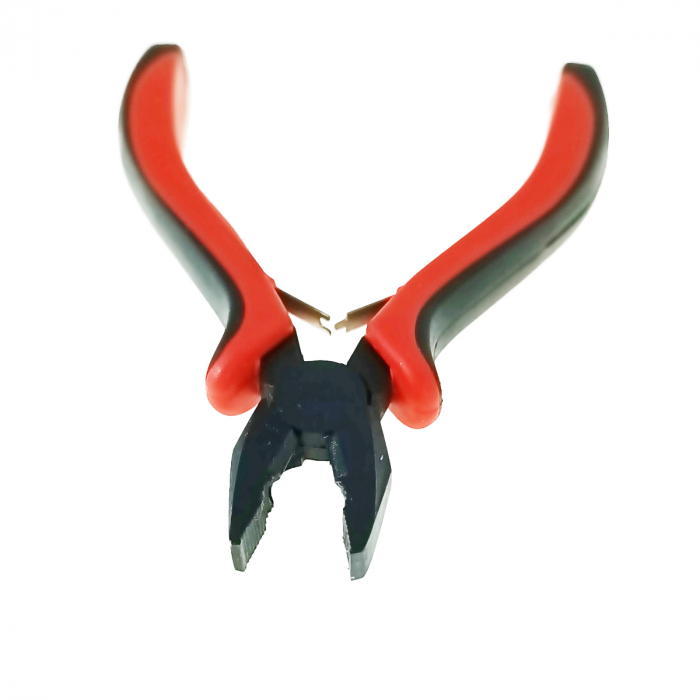 Cleste combinat, cu arc, Xtreme HY-21K 00566, 130mm, suprafata prindere zimtata, rosu cu negru [4]