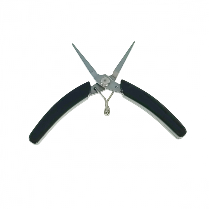 Cleste cu varf lung si ingust, cu arc, Xtreme AX104 00558, 130mm, negru [2]