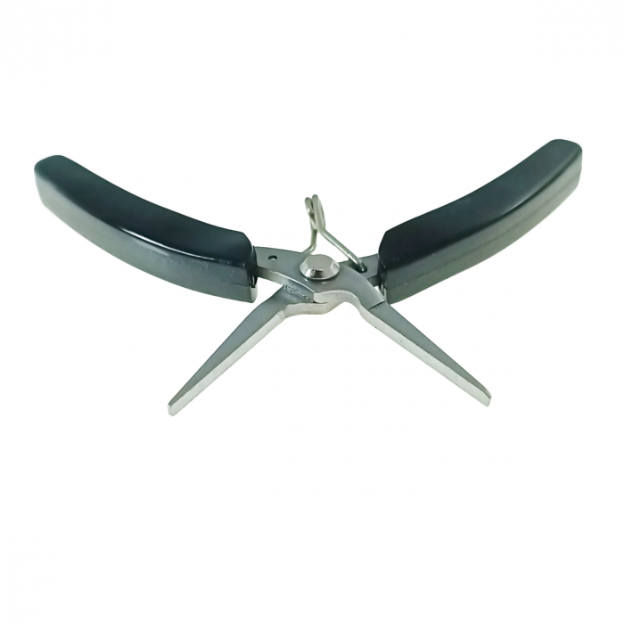 Cleste cu varf lung si ingust, cu arc, Xtreme AX104 00558, 130mm, negru [3]