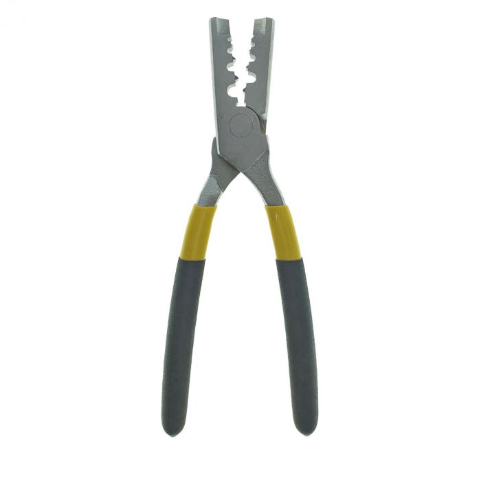 Cleste de sertizare, lungime 220mm, pentru conectori electrici PZ 0.5 - 16mm2 , cu maner izolat [3]