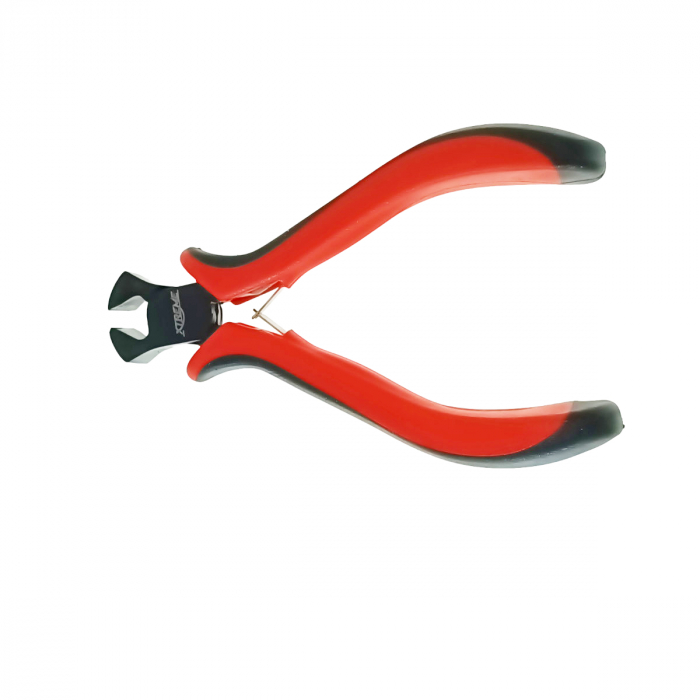 Cleste de taiere frontala, de precizie, cu arc, universal Xtreme HY-21T 00568, 110mm, rosu cu negru [4]