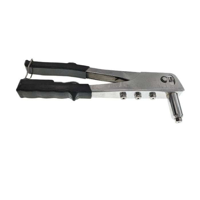 Cleste nituri pop, cu 4 capete, corp inox, lungime 260mm, cu cheie [3]