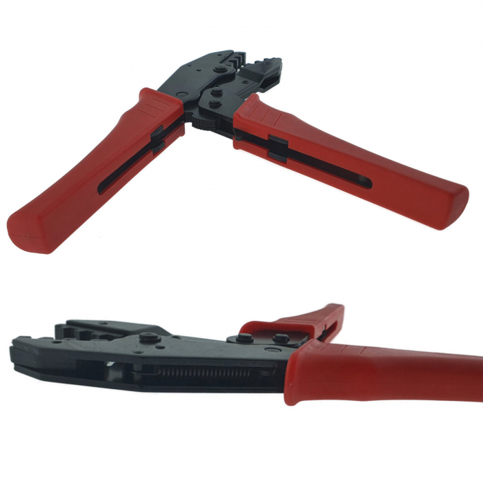 Cleste sertizare pini calculator-PC, WX-03B, Atx-Dupont-Molex, negru-rosu [6]