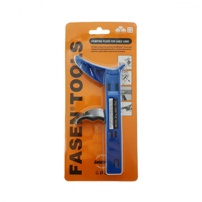 Cleste TG100 pentru coliere plastic 2.4 - 4.8mm, albastru [5]