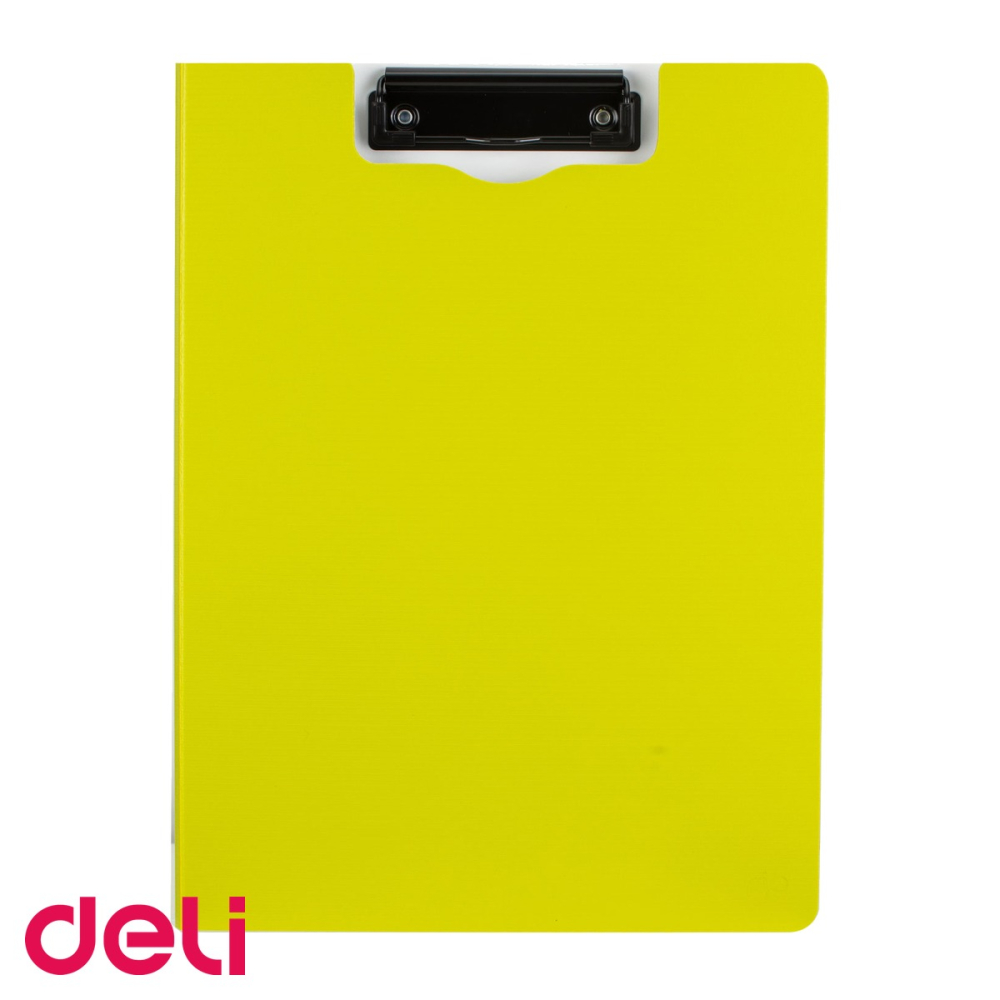 Clipboard dublu Deli, format A4, din PP foam, culori neon, pentru organizare documente la birou si scoala [4]
