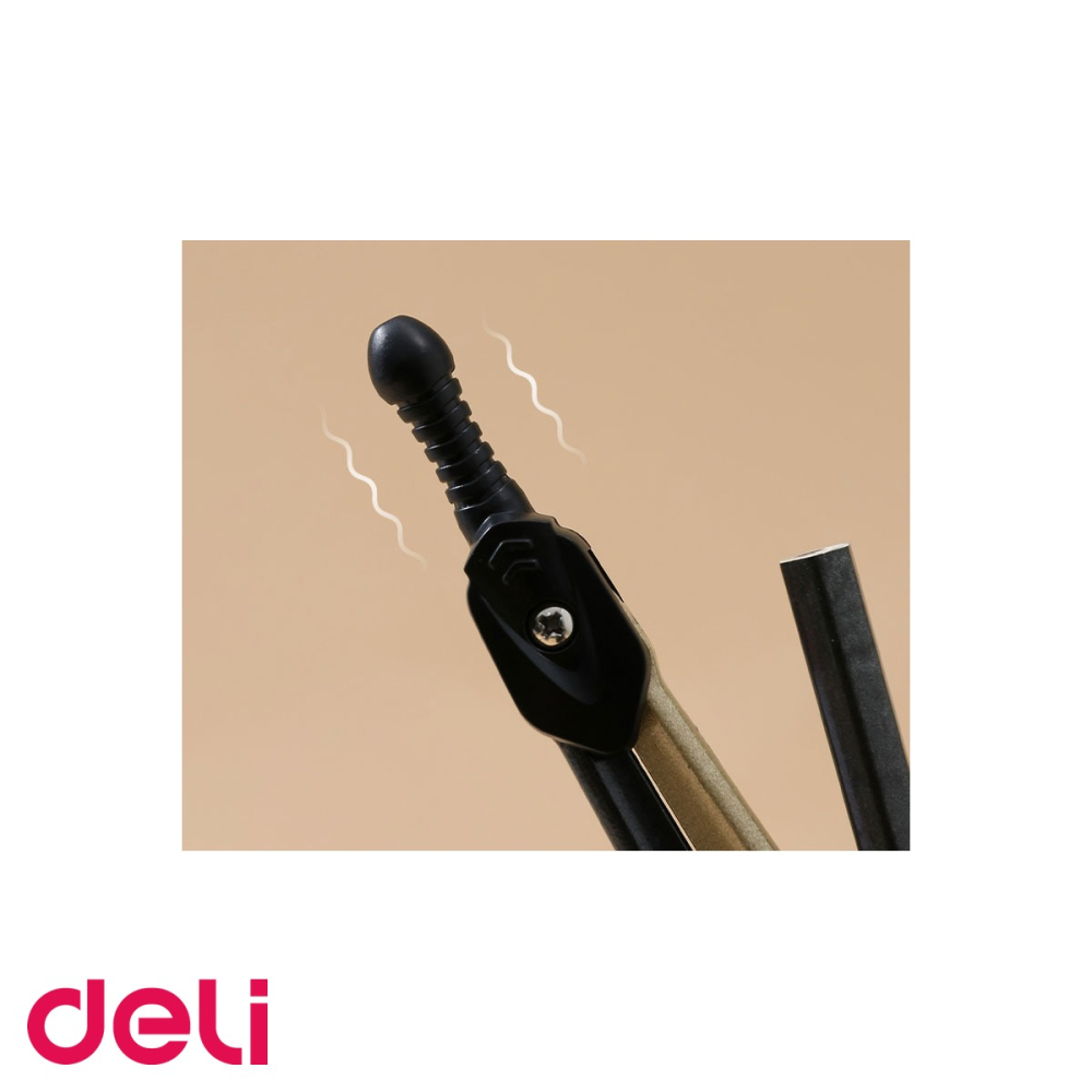 Compas cu creion Deli Orbit, diametru maxim 300 mm, aliaj de zinc, pentru desen tehnic si scoala [5]