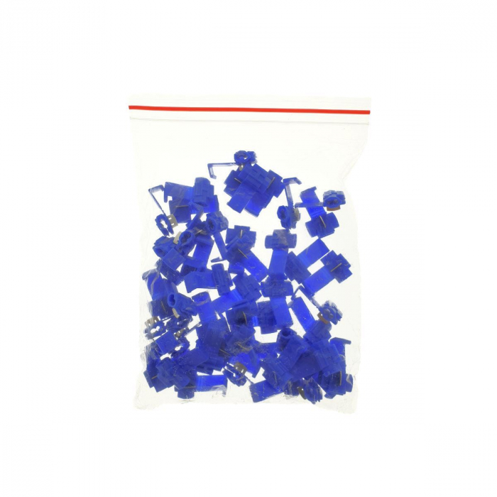 Conector 2 fire 1.5mm - 2.5mm,albastru [4]