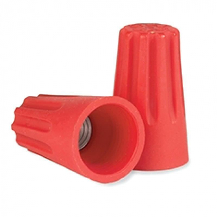 Conector 76B-SP6 de fire, prin rasucire, rosu, set 100 buc [3]