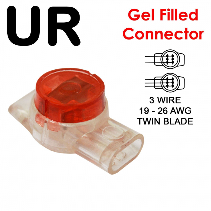 Conector UR K3 tip Scotchlok, pentru 3 fire, cu gel [5]