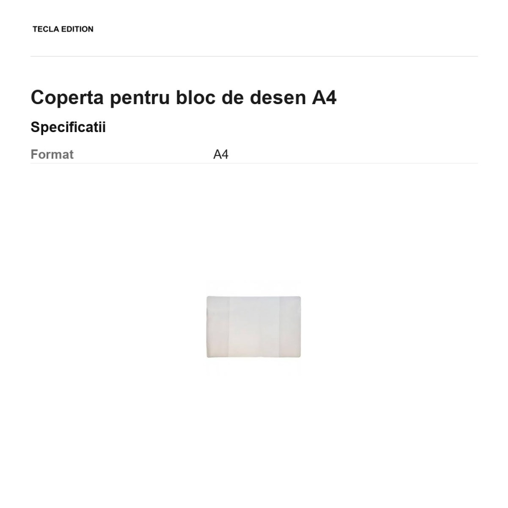 Coperta pentru bloc de desen A4 [3]