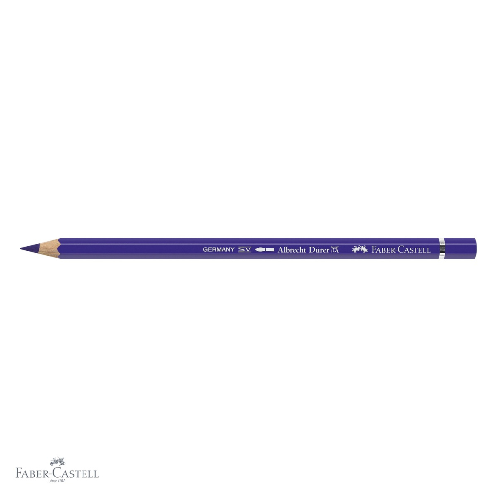 Creion colorat acuarela Faber-Castell Albrecht Durer 137 violet albastru, mina 3.8mm, pentru artisti profesionisti [4]