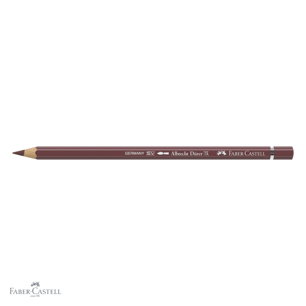 Creion colorat acuarela Faber-Castell Albrecht Durer 169 maro roscat, mina 3.8mm, pentru artisti [4]