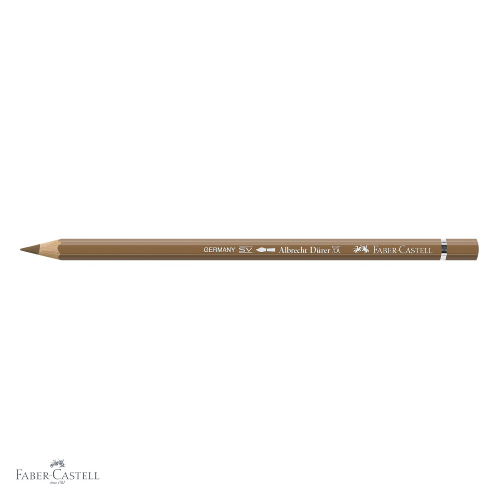 Creion colorat acuarela Faber-Castell Albrecht Durer 180 maro umbra, mina 3.8mm, pentru artisti [4]