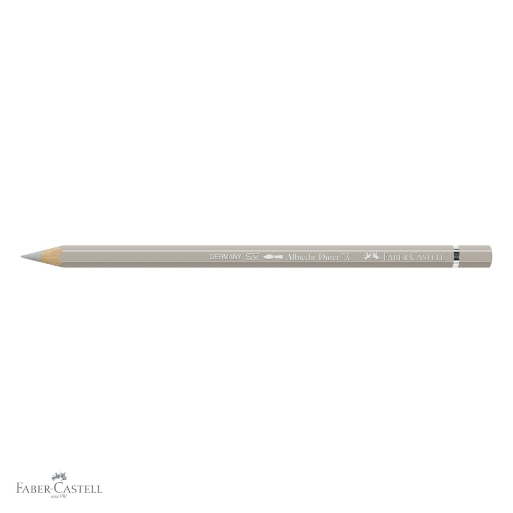Creion colorat acuarela Faber-Castell Albrecht Durer 271 gri cald II, mina 3.8mm, pentru artisti [4]