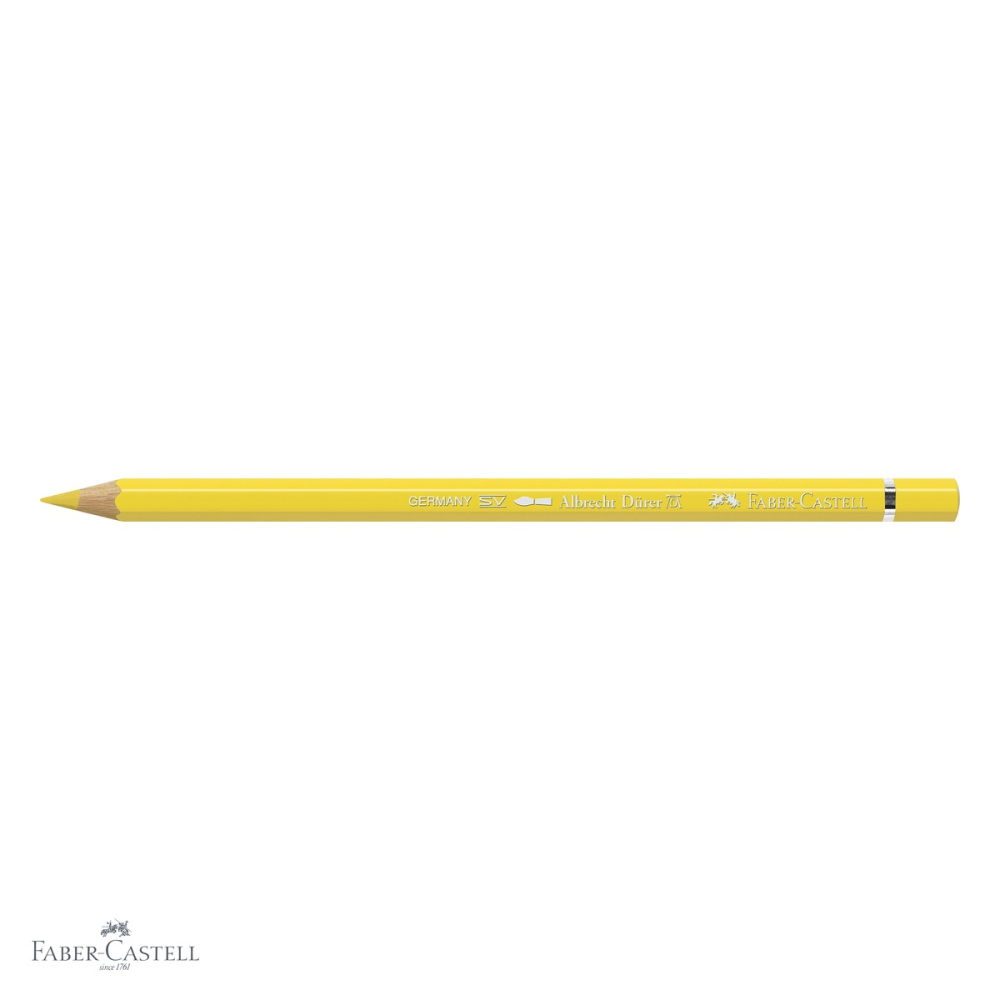 Creion colorat acuarela Faber-Castell Albrecht Durer, galben crom deschis 106, mina 3.8mm, pentru artisti profesionisti [4]