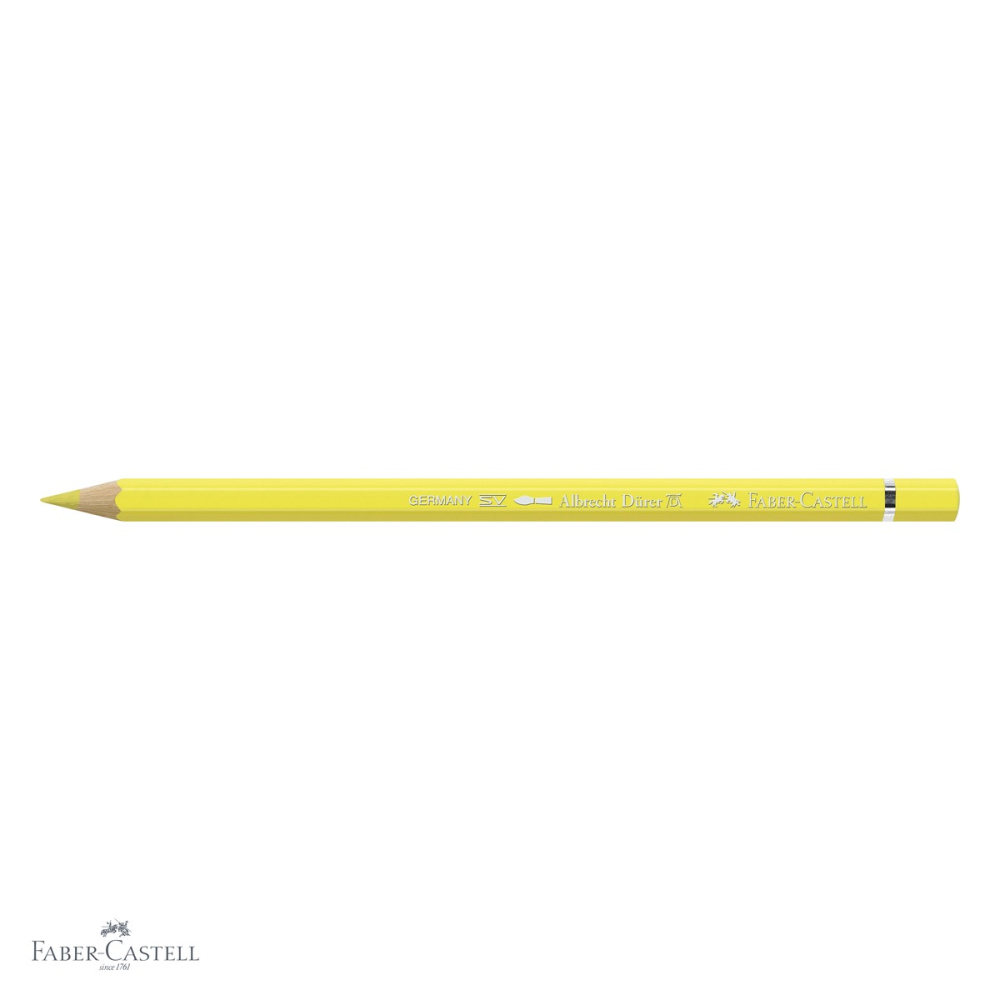 Creion colorat acuarela Faber-Castell Albrecht Durer galben deschis 105, mina 3.8mm, pentru artisti [4]