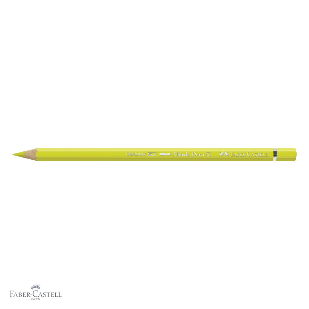 Creion colorat acuarela Faber-Castell Albrecht Durer galben lamaie 205, mina 3.8mm, pentru artisti [4]