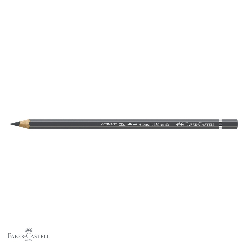 Creion colorat acuarela Faber-Castell Albrecht Durer gri cald VI 275, mina 3.8mm, pentru artisti [4]