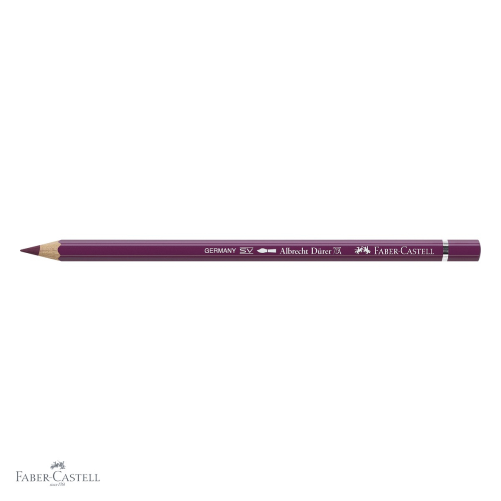 Creion colorat acuarela Faber-Castell Albrecht Durer, magenta 133, mina 3.8mm, pentru artisti [4]