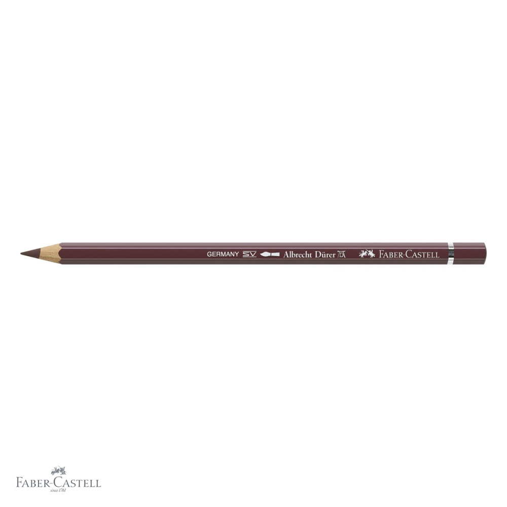 Creion colorat acuarela Faber-Castell Albrecht Durer, maro-violet 263, mina 3.8mm, pentru artisti [4]