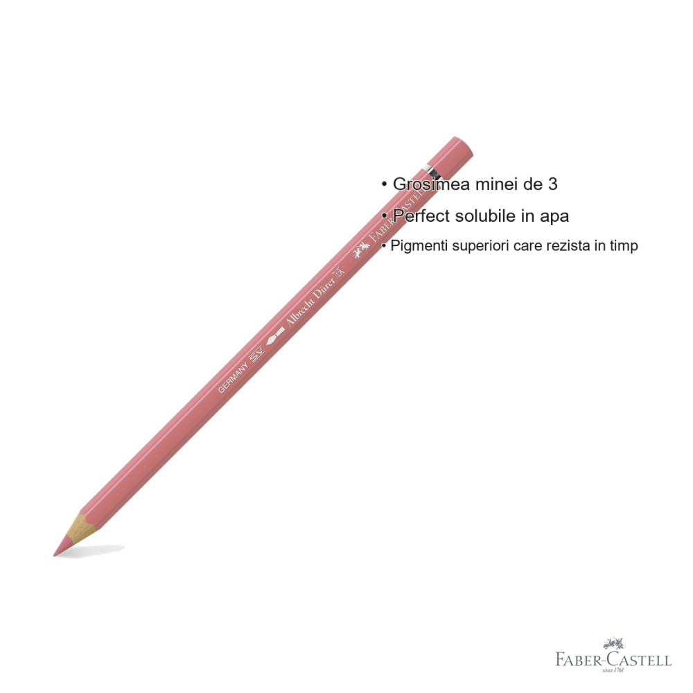 Creion colorat acuarela Faber-Castell Albrecht Durer, nuanta flesh inchis 131, pentru artisti profesionisti [3]