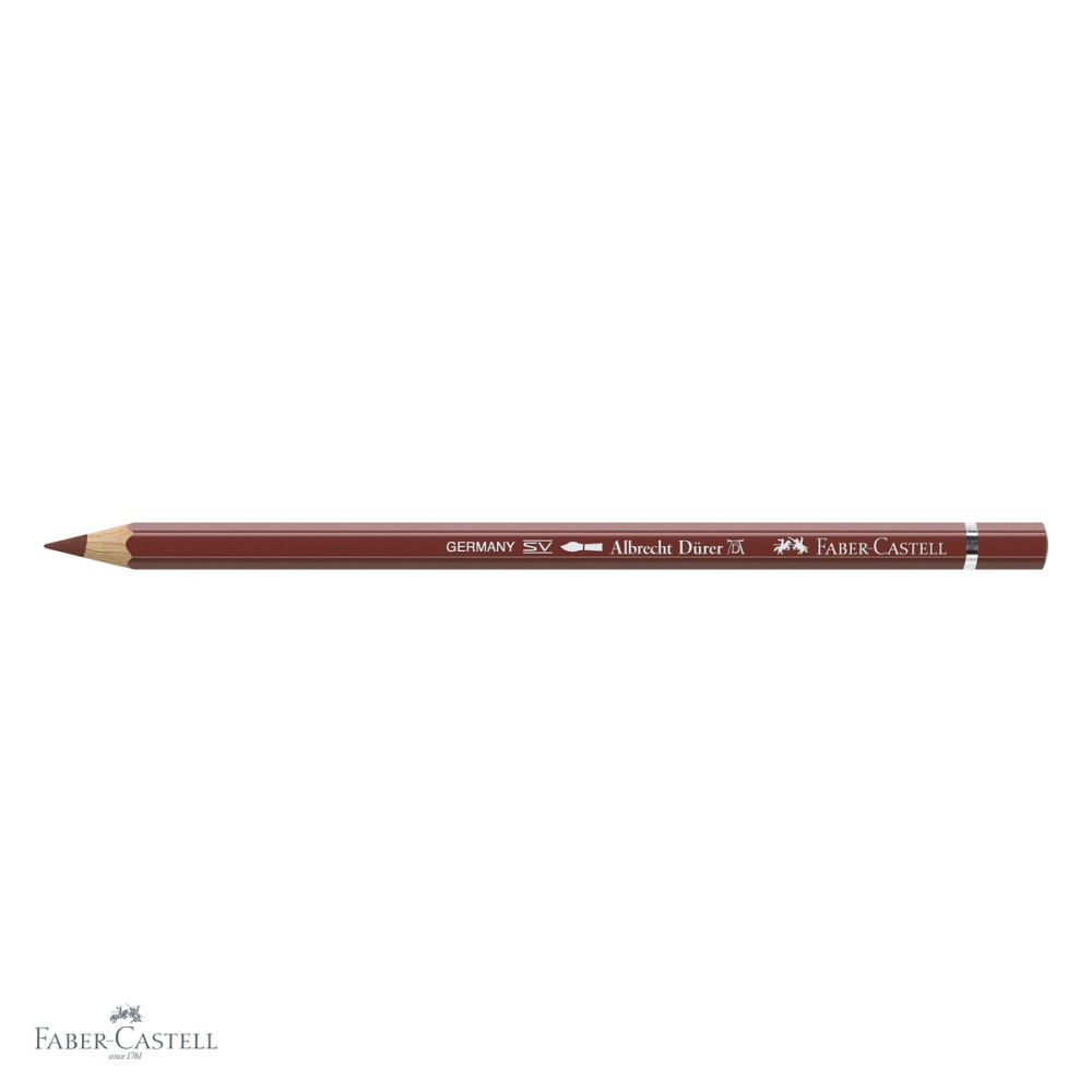 Creion colorat acuarela Faber-Castell Albrecht Durer rosu indian 192, mina 3.8mm, pentru artisti [4]