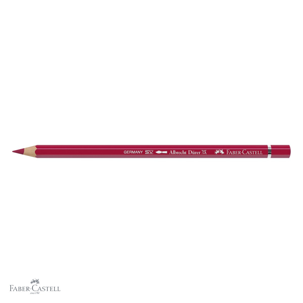 Creion colorat acuarela Faber-Castell Albrecht Durer, rosu stacojiu 226, mina 3.8mm, pentru artisti [4]