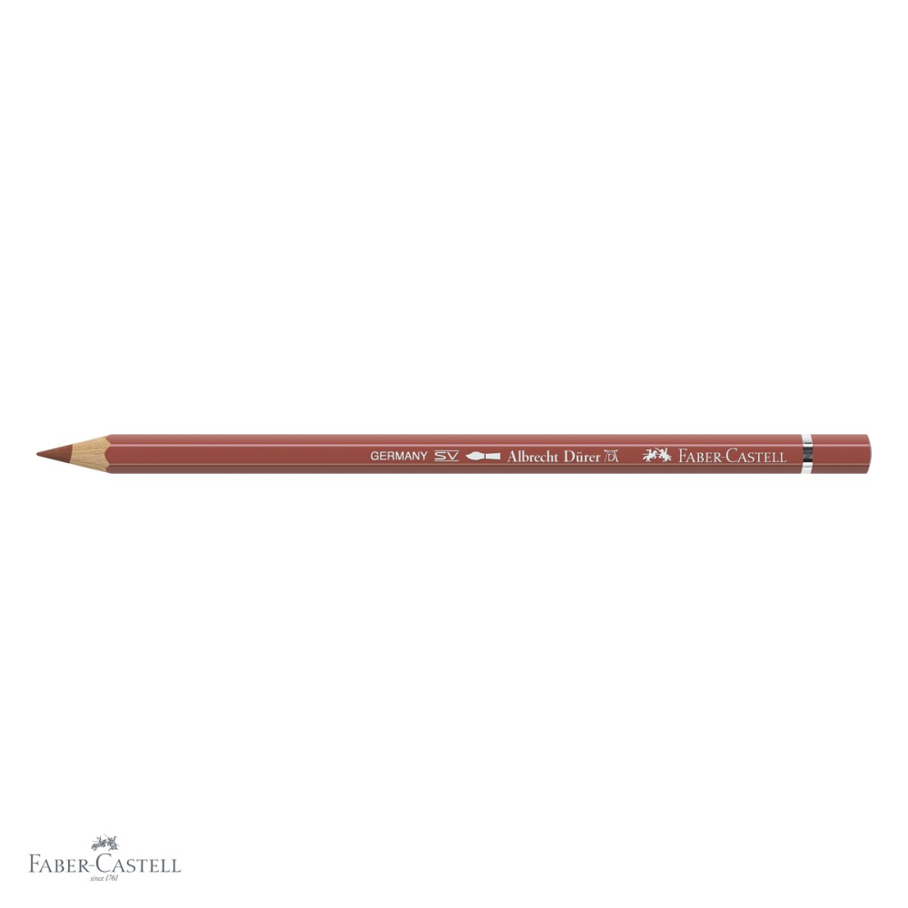 Creion colorat acuarela Faber-Castell Albrecht Durer rosu venetian 190, mina 3.8mm, pentru artisti [4]