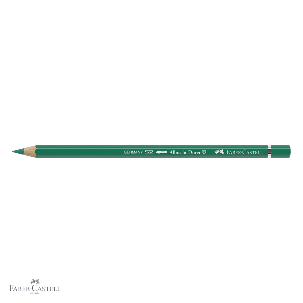 Creion colorat acuarela Faber-Castell Albrecht Durer verde phthalo 264, mina 3.8mm, pentru artisti profesionisti [4]