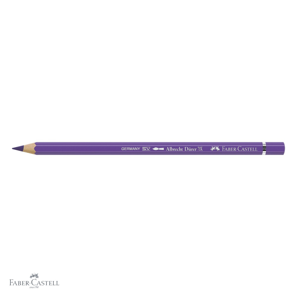Creion colorat acuarela Faber-Castell Albrecht Durer violet 138, mina 3.8mm, pentru artisti profesionisti [4]