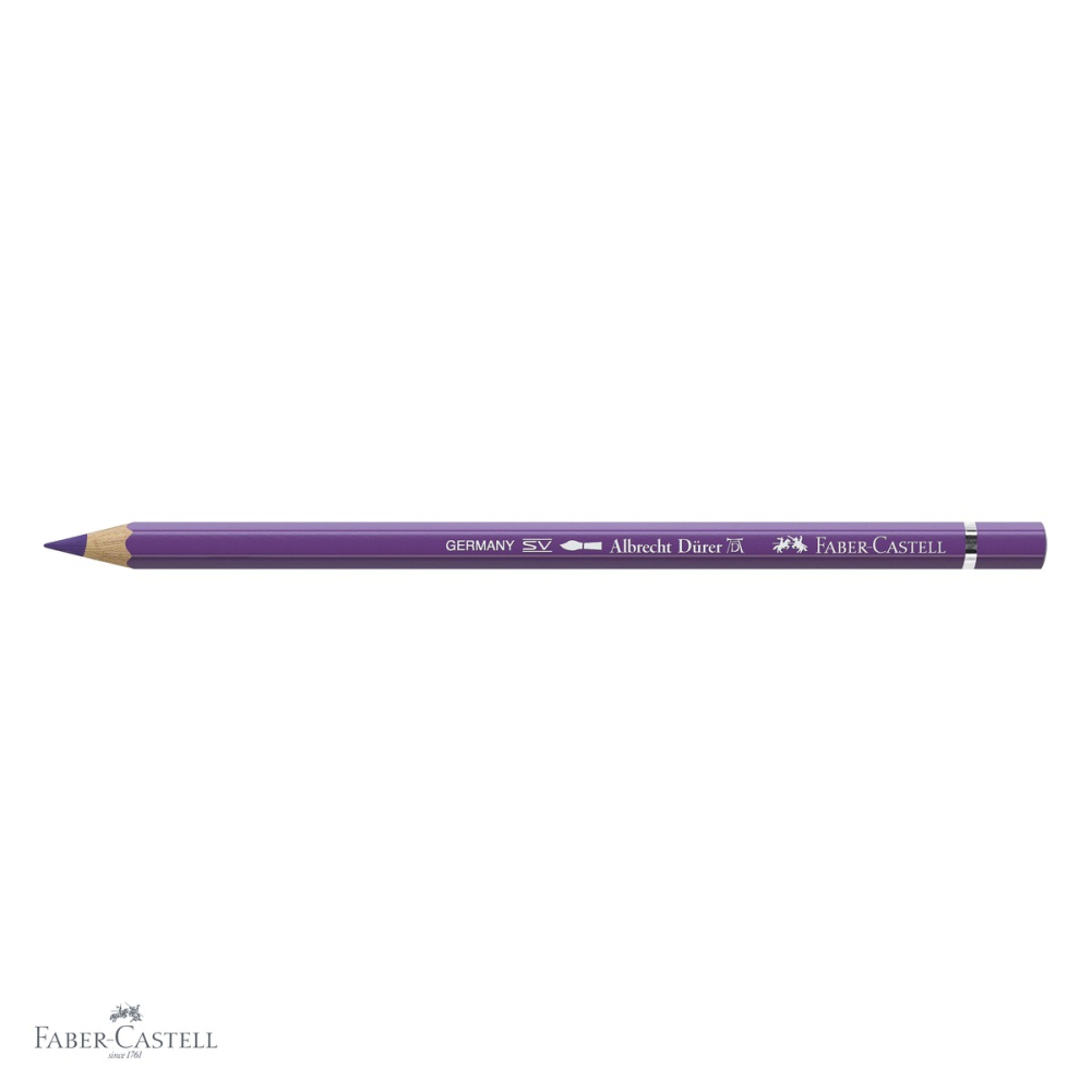 Creion colorat acuarela Faber-Castell Albrecht Durer violet mangan 160, mina 3.8mm, pentru artisti [4]