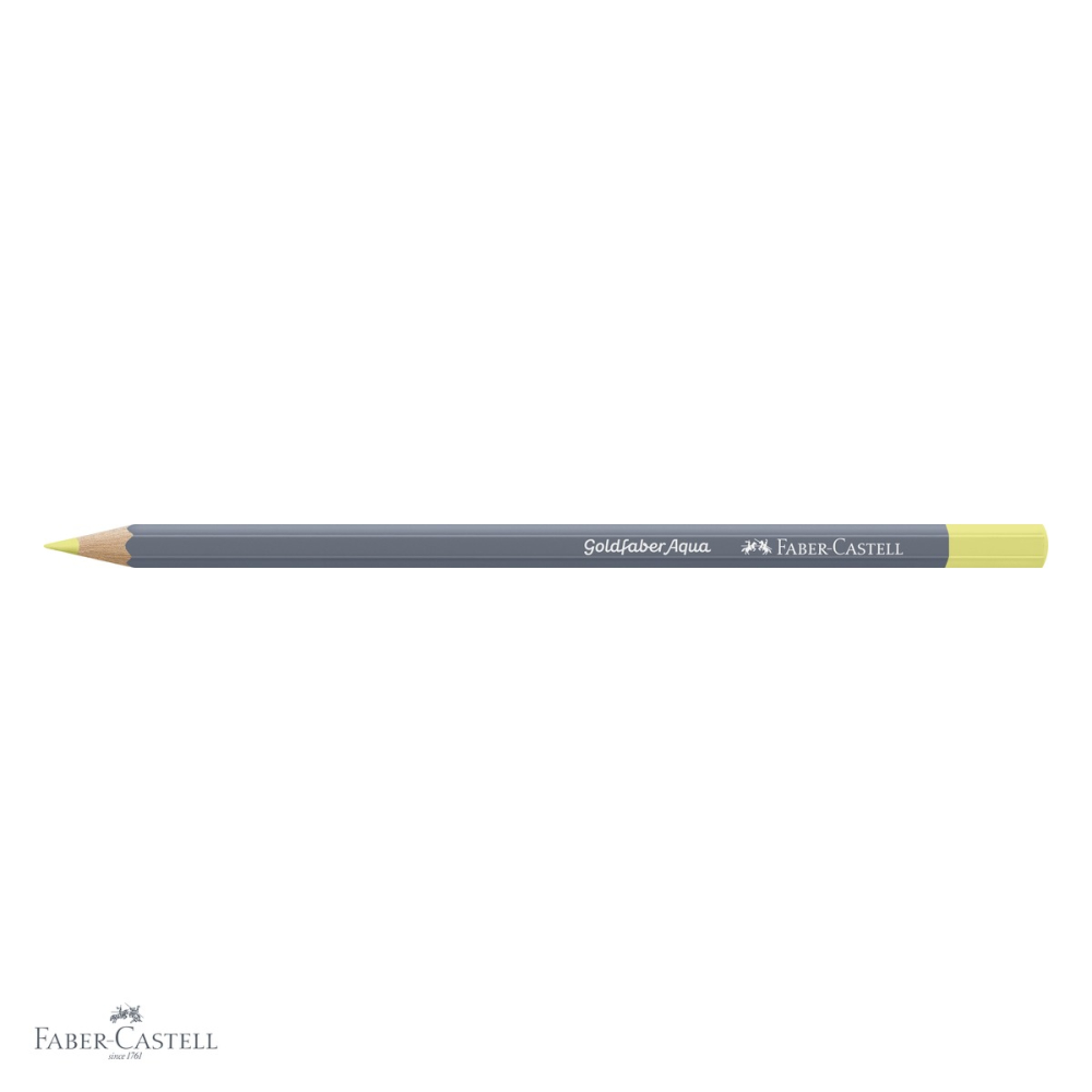 Creion colorat acuarela Faber-Castell Goldfaber verde de mai pastel 470 [4]