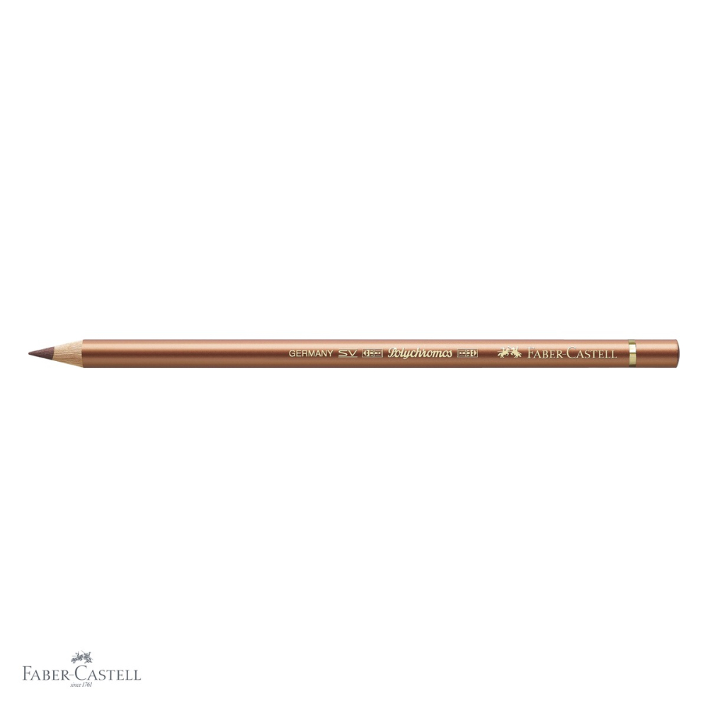 Creion colorat Faber-Castell Polychromos cupru, mina moale pe baza de ceara, pentru artisti [4]