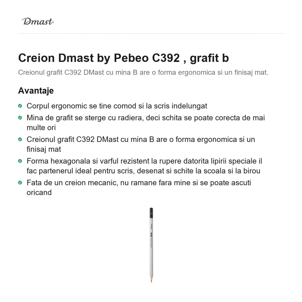 Creion Dmast by Pebeo C392 , grafit b [2]