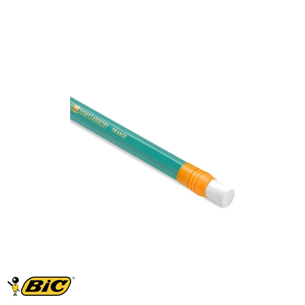 Creion grafit Bic Eco Evolution 655, mina HB rezistenta la rupere, cu radiera, pentru scriere si desen [4]