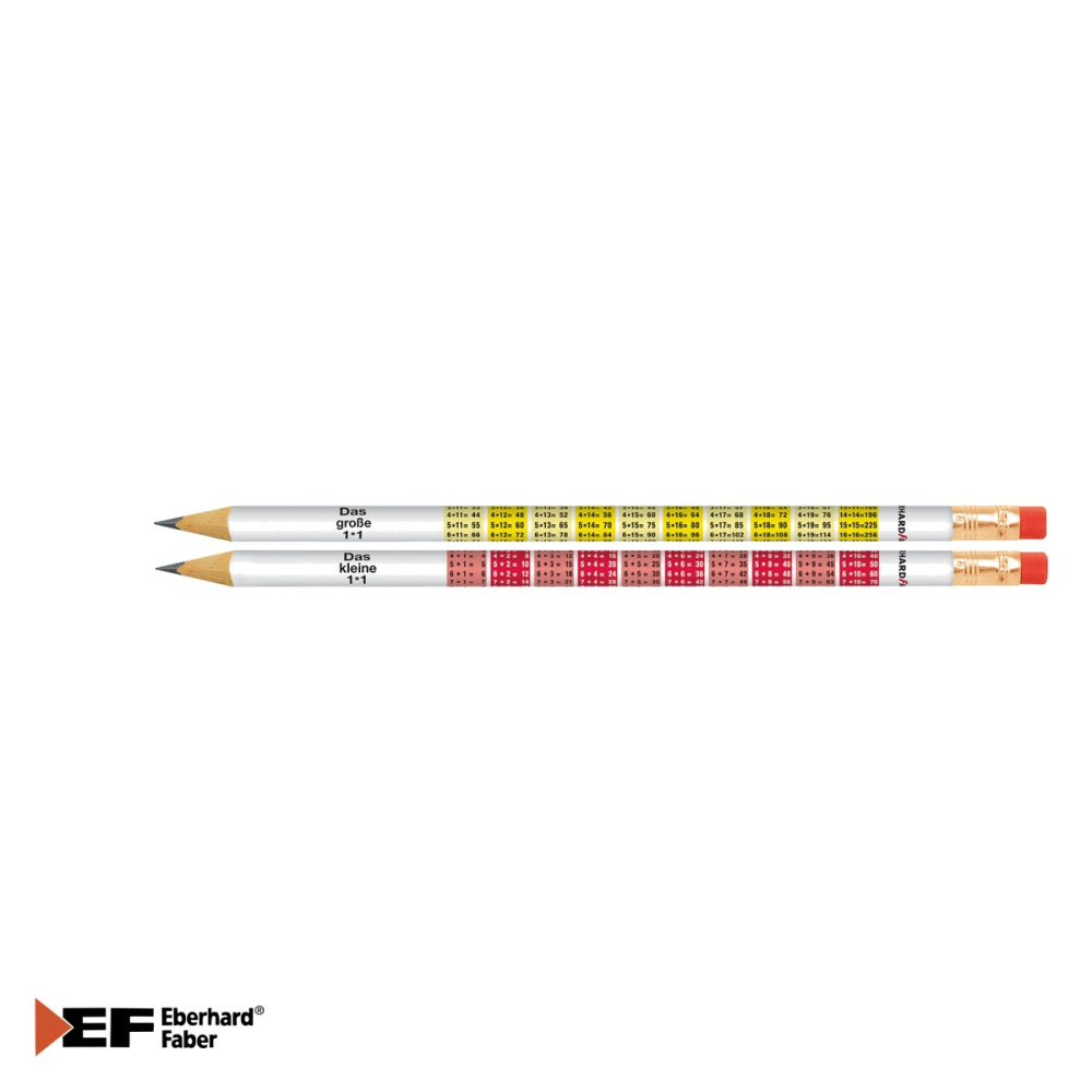 Creion grafit Eberhard Faber cu guma, tabla inmultirii, mina 2 mm, pentru scolari [5]