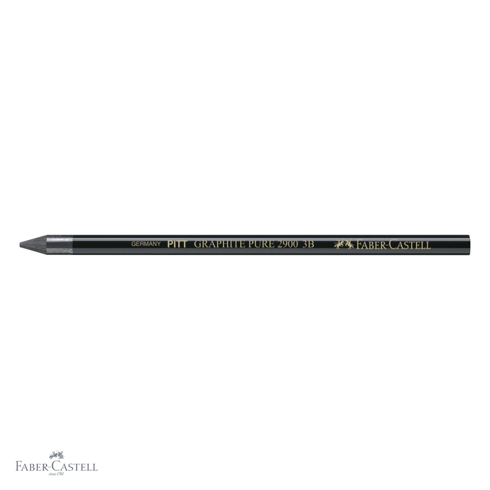 Creion grafit fara lemn 3B Faber-Castell Pitt Monochrome, nuante expresive, pentru desen artistic [4]
