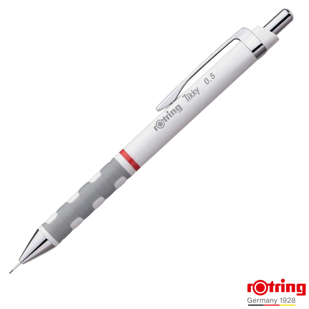 Creion Mecanic 0.5mm cu Design Ergonomic pentru Scris si Desen, cu Finisaj Alb Modern [1]