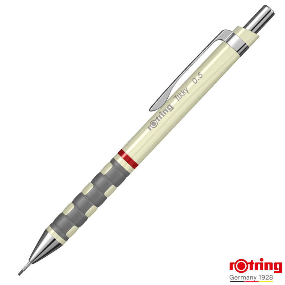 Creion Mecanic 0.5mm cu Design Ergonomic pentru Scris si Desen, cu Finisaj Ivory Rafinat si Elegant [1]