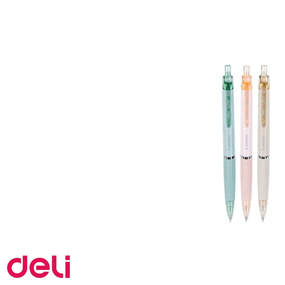 Creion mecanic Deli Linfini 0.7 mm, design macarons, ergonomic cu soft grip, pentru scris si desen [5]