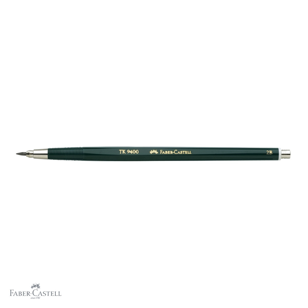 Creion mecanic Faber-Castell TK 9400 2mm 2B pentru desen tehnic si schite profesionale [4]