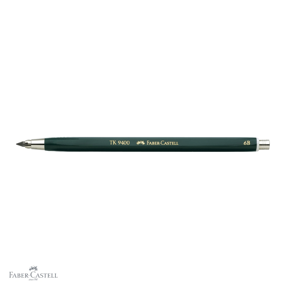 Creion mecanic Faber-Castell TK 9400 3.15mm duritate 6B pentru desen si schite profesionale [4]
